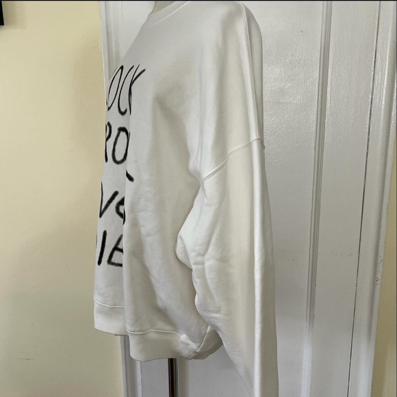 Anine Bing Miles Cotton Graphic Sweatshirt - Picture 8 of 13